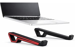 Laptop Stand for Desk – Elevated Ventilated Riser for Improved Airflow & Cooling – Portable Ergonomic Computer Holder for Off