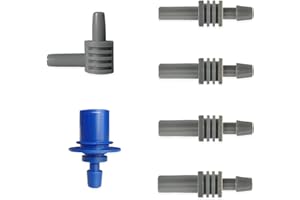 ZIQING Replacement Blood Pressure Cuff Connectors Adapter, 6 Different Types of Connectors are Compatible with Almost All Bp Monitors