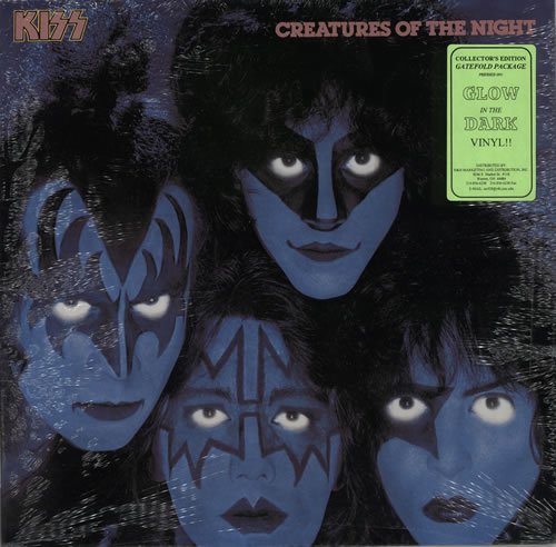 Kiss Creatures Of The Night Glow In The Dark Vinyl Amazon Com Music