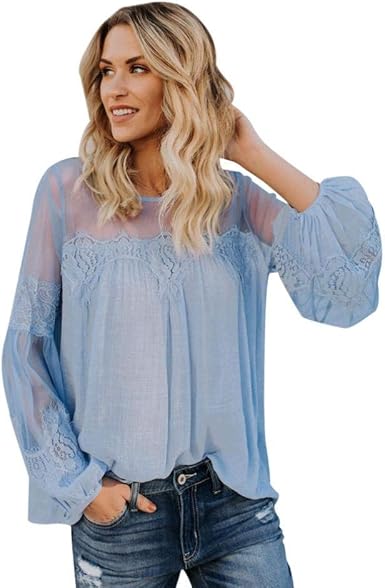 blusas de gasa modernas