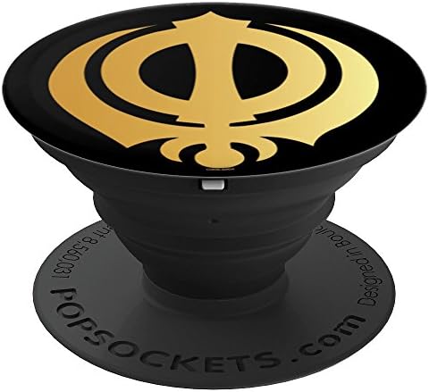 Golden Khanda A Designer Premium Mobile Accessory - CoolSikh