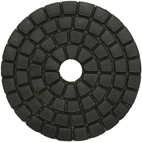 4 Inch DI Flex 3mm Wet Polishing Pad - Black Buff Grit