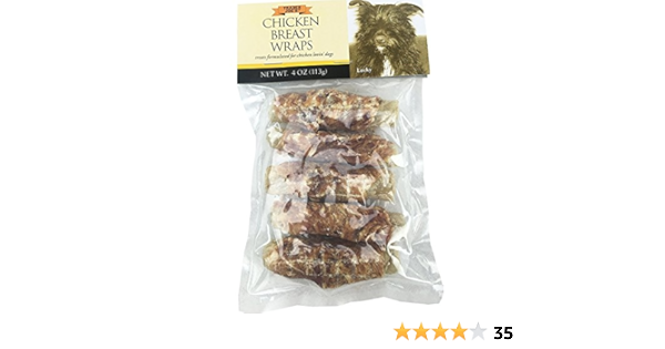 trader joe's dog treats chicken breast wraps