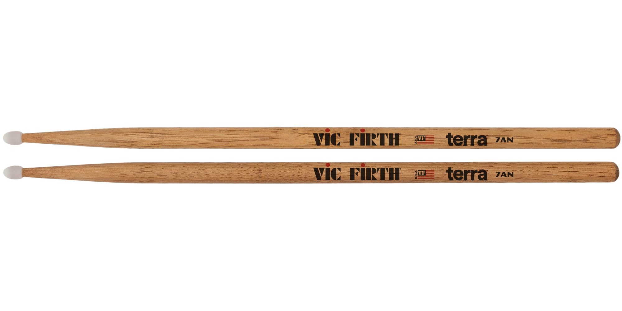 Vic Firth - American Classic® Terra Series Drumsticks 7A - American Hickory - Nylon Tip