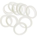 iiniim 10Pcs Replacement Platinum Silicone Gaskets Sealing Rings fits Universal Kinds Mouth for 4.5/5.2cm Cup, Bottle, Cup,Ja