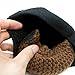 Beard Head Kid Populous Beard Beanie - Knit Hat and Fake Beard for Kids Toddlers Brown