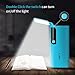 Power Bank,Emnt 15600mAh High Capacity Fast Charging Dual USB Port Portable Charger With LED Flash Light LCD Digital Screen Smart External Battery Pack for Iphone,Samsung,Camera,Tablets and More-Blue