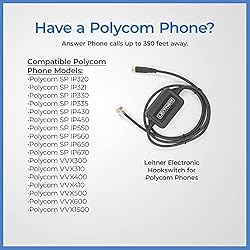 Leitner Electronic Hookswitch for Polycom Phones