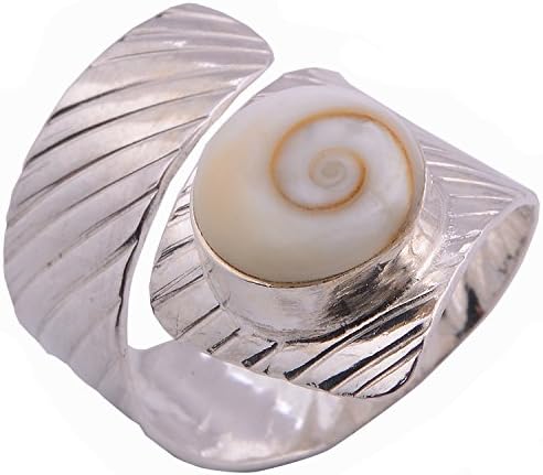 Lovely Gift Silver Shiva Eye Circle Ring 925 Sterling Silver