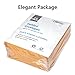 HBlife 25Pcs Bubble Mailers, 8.5x12 Inches Self Seal Kraft Poly Mailers, Padded Envelopes Shipping Bags Packaging for Small Business
