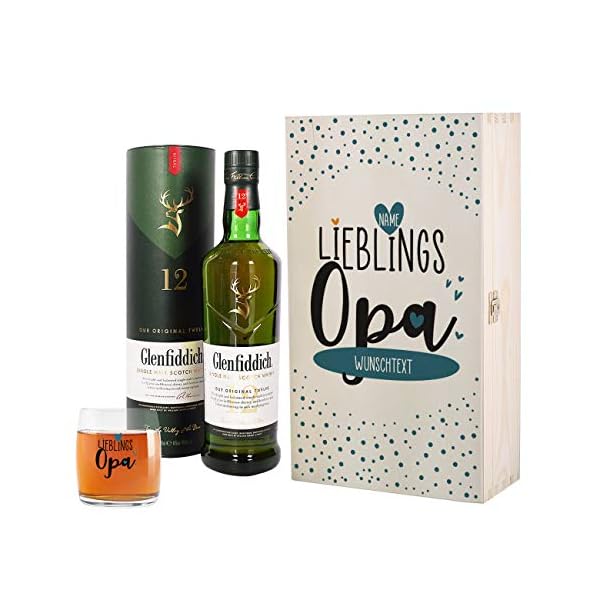 Herz & Heim® Whisky Geschenkset für Opa mit Whiskey Glas in Geschenkverpackung – Bild 8