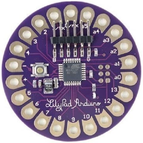 DIY Retails DIYEMBDEDLILYPAD Arduino Lilypad Main Board (Purple)