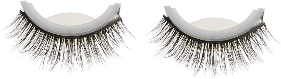 False Eyelashes, 3D Professional Self Adhesive Eyelashes No Stimulation False Eyelashes Extension Handmade False Eyelashes Set, Reusable, Soft and Comfortable, Makeup Thick Fake Eye Lashes(3D-04) - Image 5