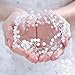 Artio Bride Wedding Hair Vine Accessory with Crystals Silver Flower Hair Piece Rhinestone Bridal Headpiece for Bride