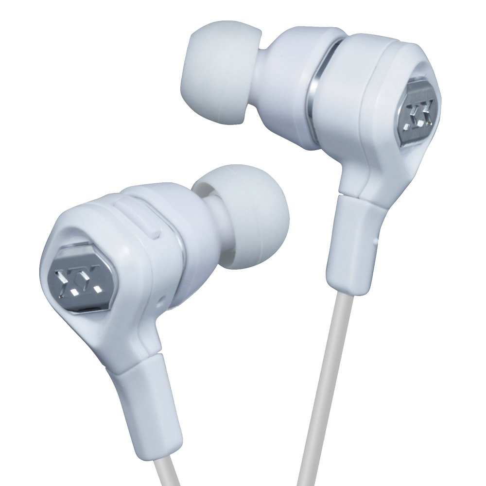 JVC Xtreme Xplosives XX Club Sound Inner Ear Headphones - Silver