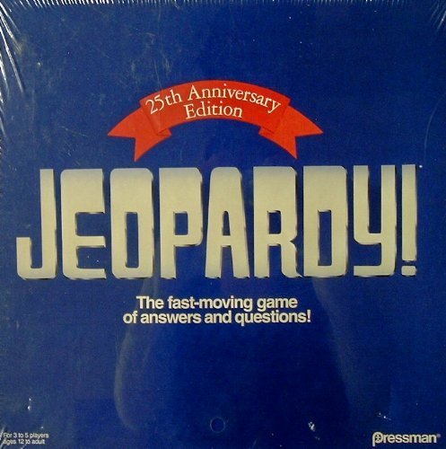 Jeopardy: 25th Anniversary Edition by Pressman