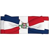 FoRes Dominican Republic Baby Bow Headband – Cute & Delicate Hair Accessories for Newborns, Infants, Toddlers – Skin-friendly Hairband, Black