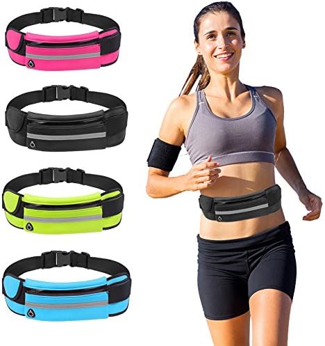 Phone Running Belt - Running Fanny Pack, Waist Pack Running Belt, Waterproof Running Belt Pouch for Women and Men, Running Belt for Phone