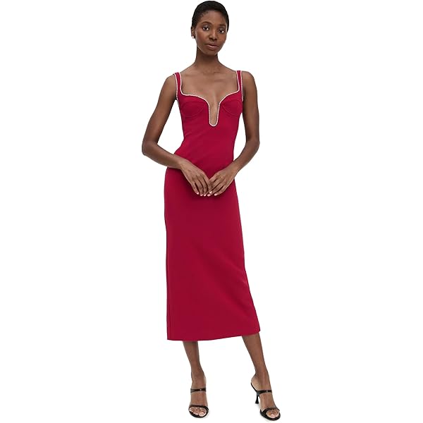 Amazon.com: BARDOT Adoni Mesh Midi Dress