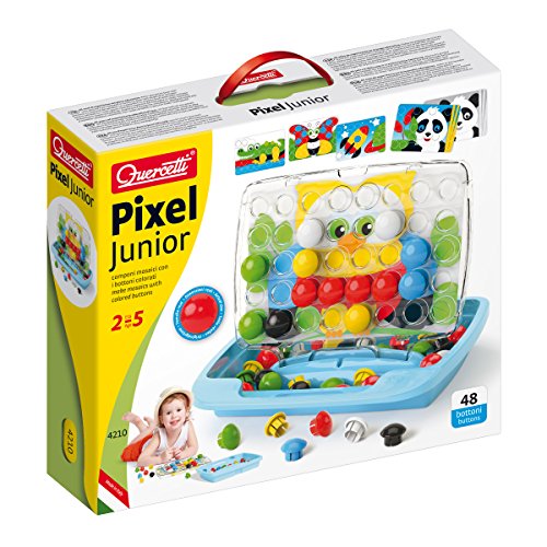 Quercetti Pixel Junior Art Toy, Multicolor