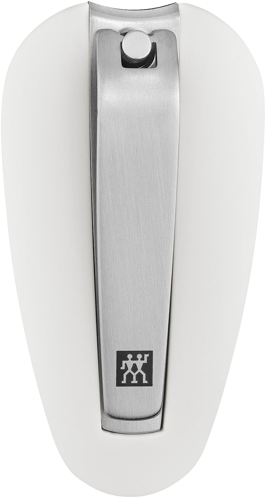 ZWILLING Nail Clipper (with Nail Catch Box, Strong Leverage, Slightly Curved, Precise Cutting Edge), Premium, White, 65 mm