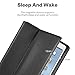 KAVAJ Case Leather Cover Berlin Works with Apple iPad 4, iPad 3, iPad 2 Black Genuine Cowhide Leather with Built-in Stand Auto Wake/Sleep Function. Slim Fit Smart Folio Covers