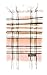 100% CASHMERE SCARF - PINK & BLACK PLAID - MADE IN SCOTLAND (Pink & Black Plaid)