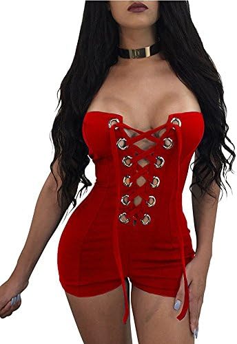 Dreamparis Women's Sexy Body con Rompers Jumpsuits