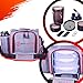 CY Prep Bag-Meal rep Containers-Bento Mens Insulated Lunch Box Cooler (Black)