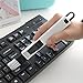 2-in-1 Multipurpose Detachable Window Door Track Groove Corner Keyboard Slot Cleaning Brush with Dustpan