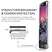 COSANO Galaxy S7 Edge Case, Marble Pattern Design Slim Flexible Clear [Hard Back +Soft Bumper TPU] 3D Shiny Glitter Mirror Effect Ultra Thin Skin Cover (White Marble S7edge)