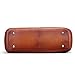 AINIMOER Womens Genuine Leather Vintage Tote Shoulder Bag Top-handle Crossbody Handbags Large Capacity Ladies' Purse