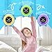 KNGUVTH Kids Alarm Clock, Updated Version Sleep Training Kids Clock with 7 Changing Colors Teach Girls Boys Time to Wake up, 6 Alarm Rings, NAP Timer, Rechargeable Battery USB Charging Clock (Blue)