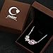 OSIANA Butterfly Pendant Fashion Cute Necklace Crystal from Swarovski Elements 18