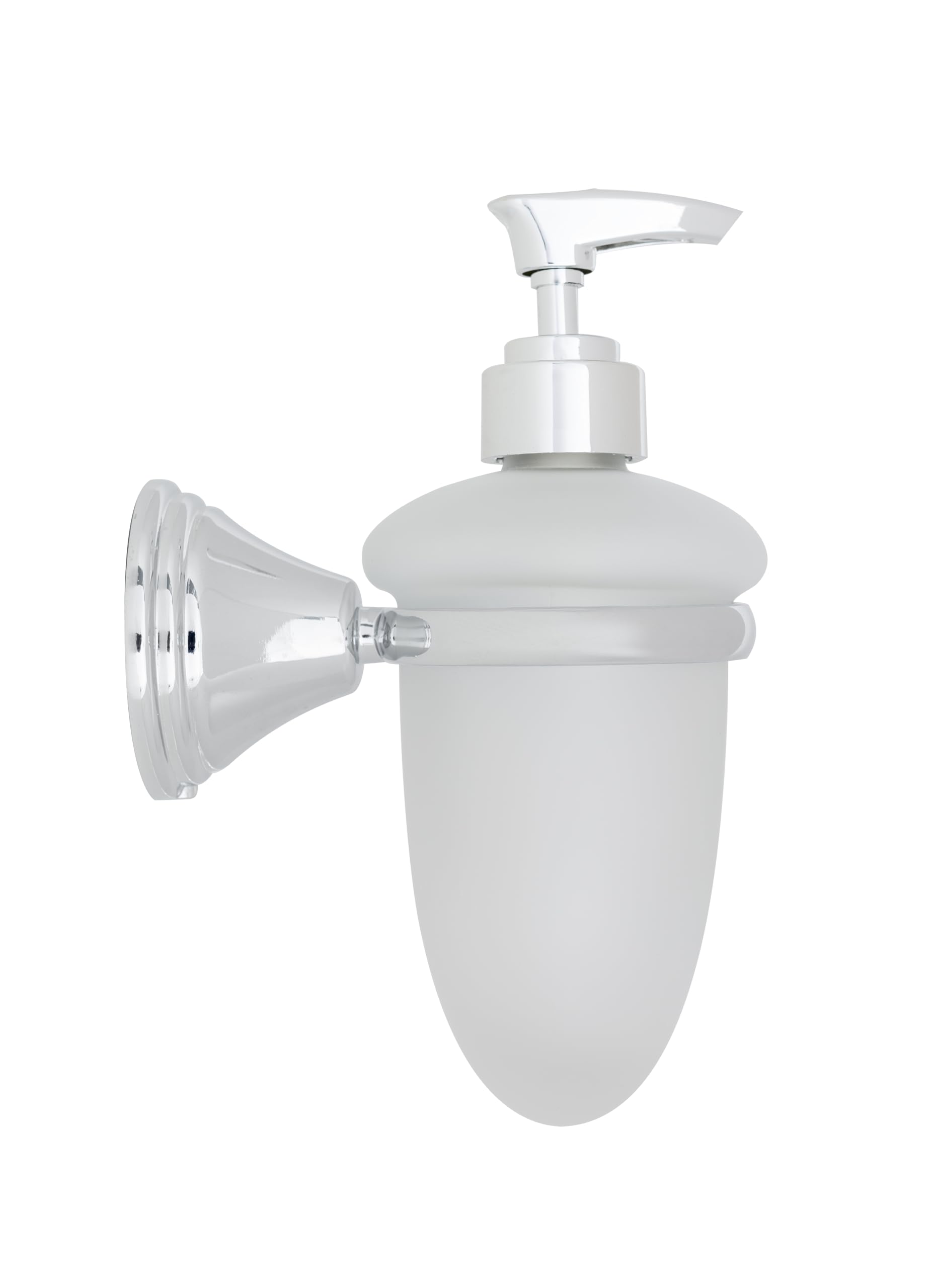 Croydex Westminster Soap Dispenser - Chrome & Glass