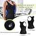 TrainingGirl Women Hot Slimming Sauna Sweat Vest Neoprene Body Shaper for Weight Loss Tummy Fat Burner Workout Tank Tops (Black Tank Top Sweat Vest, M Size Chart in Our Pictures)