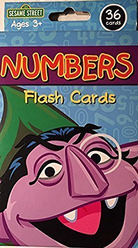 Sesame Street Numbers Flash Cards 2015