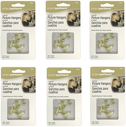 Set of 30 Project Partners Push Pin Picture Hangers