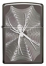 Zippo Spider & Web Design Pocket Lighter