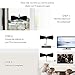 VIEWTEK Digital Indoor HDTV Antenna HD TV Antenna 35 Miles Range with 9.8ft High Performance Coax Cable Super Thin and Lightweight.