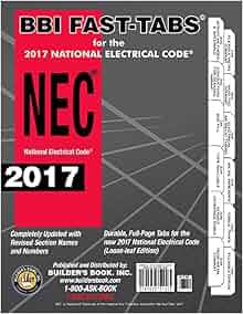 2017 National Electrical Code Nec Loose Leaf Bbi Fast
