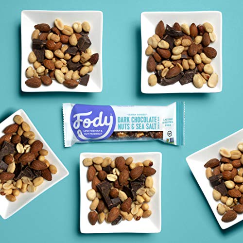 Fody Foods Vegan Protein Nut Bars 6g Protein Snack Bar Low FODMAP