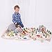 Bigjigs Rail Wooden Mountain Railway Set - 112 Play Pieces