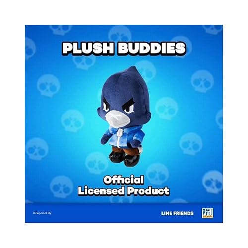 Brawl Stars Plush Buddies 7-Inch-Tall Collectibles Crow Plush