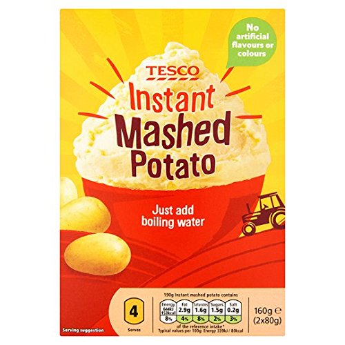 Tesco Instant Mashed Potato 160G Buy Online in United Arab Emirates at