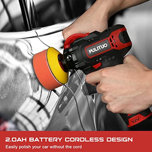 Car Buffers and Polishers Kit Cordless, 3 Inch Electric Power Polisher