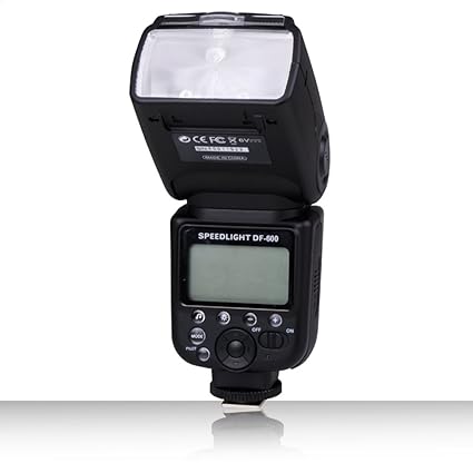 Dbk DF de 600 GN58 LCD flash dispositivos Luz de flash Speedlite ...