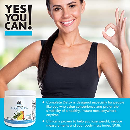 Yes You Can! Aloe Vera Drink Mix Sugar Free Drink Mix Powder (Mango, 1 Pack) Pricepulse