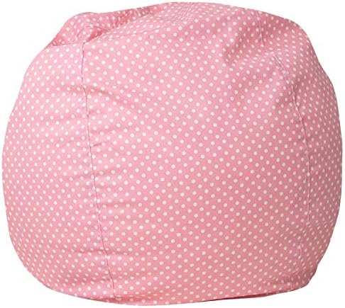 baby pink bean bag chair