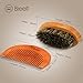Breett Beard Wooden Comb Kit and Boar Bristles Beard Brush for Men Beard and Mustache